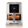 Ariete 4626 Airy Fryer 6L, oro gruzdintuvė, 1300 W, 6 L talpa, 2,5 kg kepimo talpa, 8 išankstinių programų, temperatūra iki 200°, permatomas krepšelis kepimo kontrolei, juoda