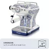 Ariete 1389 Capri kavos aparatas, 850W, vandens talpa 0,9L, 1 ar 2 puodelių filtras, lašėjimo padėklas, pieno putotojas