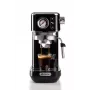 Ariete 1381 kavos aparatas su manometru, tinka maltai kavai ir ESE kapsulėms, 1300 W, 1,1 L talpa, 15 barų slėgis, ½ puodelio filtras, Cappuccino įrenginys, Juodas