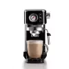 Ariete 1381 kavos aparatas su manometru, tinka maltai kavai ir ESE kapsulėms, 1300 W, 1,1 L talpa, 15 barų slėgis, ½ puodelio filtras, Cappuccino įrenginys, Juodas