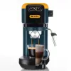 Ariete 1399 Espresso kavos aparatas, maltai kavai ir ESE kapsulėms, 1300 W, 1,1 L talpa, 15 barų slėgis, 1, 2 puodelių ir ESE kapsulių filtras, Cappuccino, Geltona
