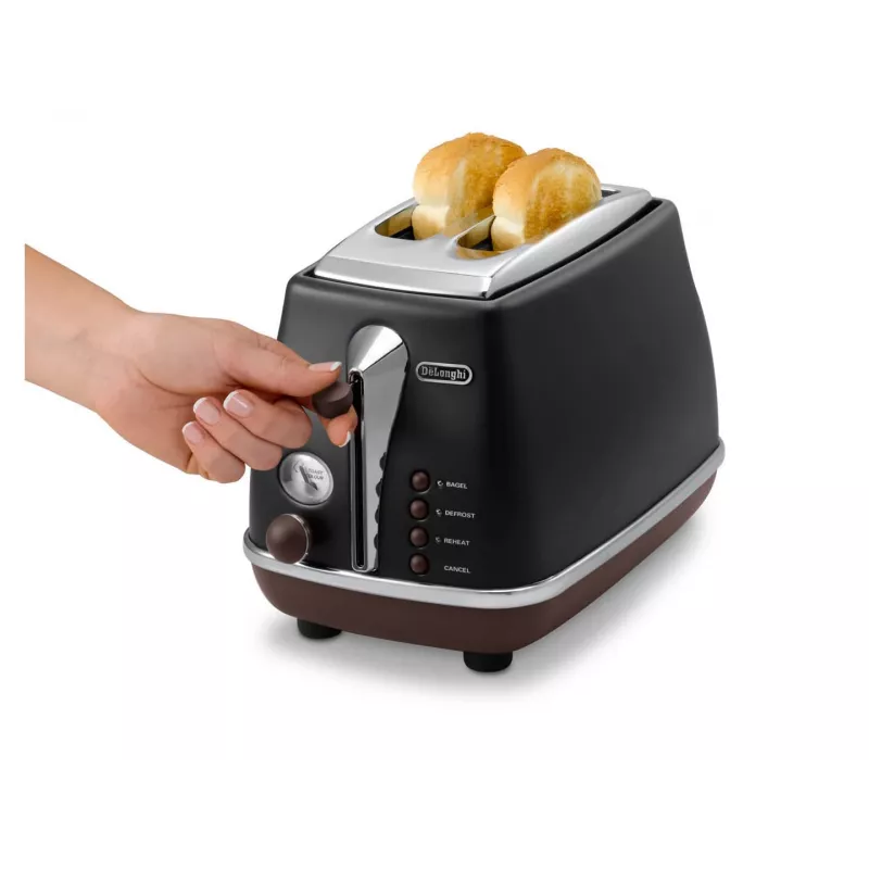 De’Longhi 2103.BK 6 2 griežinėliai 900 W Juoda