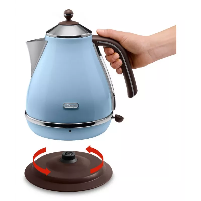 De'Longhi KBOV 2001.AZ elektrinis virdulys 1.7 L 2000 W Mėlynas