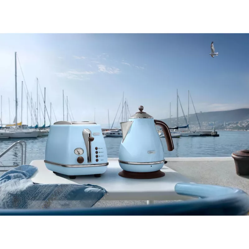 De'Longhi KBOV 2001.AZ elektrinis virdulys 1.7 L 2000 W Mėlynas
