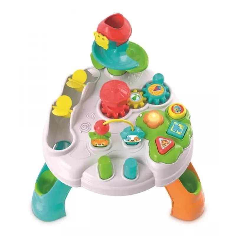 Clementoni Baby Park Activity Table – interaktyvus staliukas vaikams, 1 m., garsinis, įvairiaspalvis