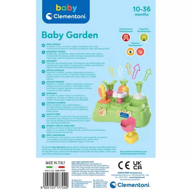 Baby Garden lavinantis žaidimas, 0.8–3 m., įvairiaspalvis