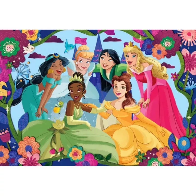 Clementoni Supercolor Disney Princess dėlionė 30 dalių animaciniai filmai
