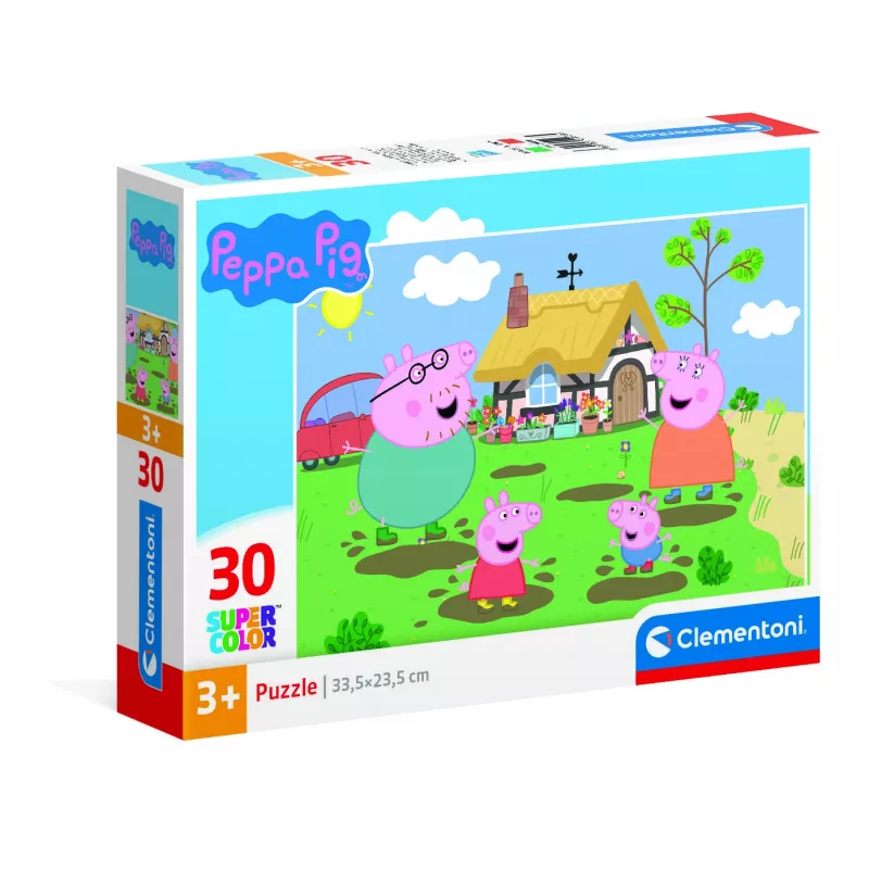 Dėlionė Clementoni 20838 SuperColor Peppa Pig 30 dalių