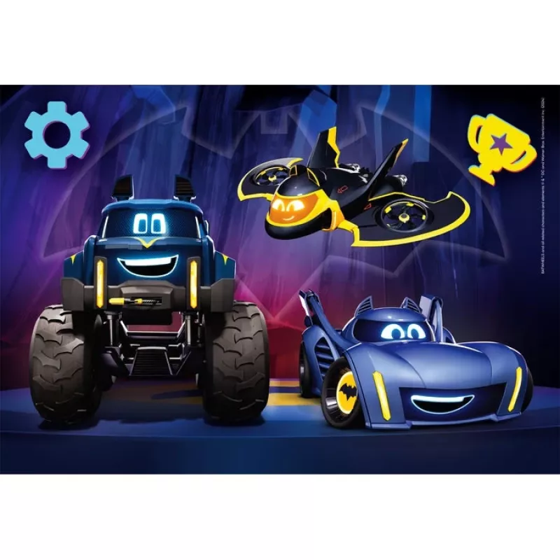 Clementoni Supercolor Batwheels dėlionė 60 dalių Komiksai