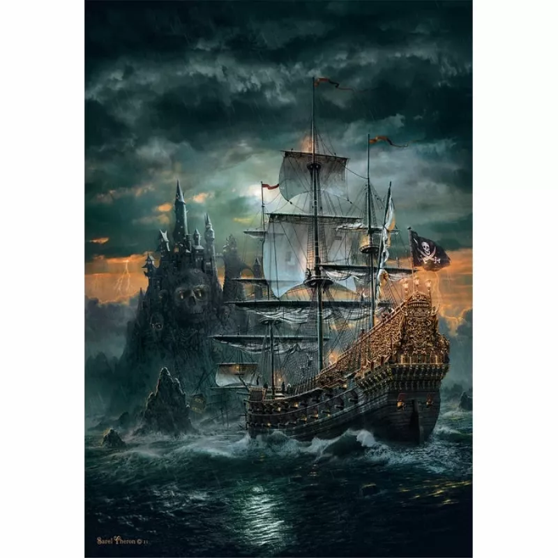 Clementoni High Quality Collection The Pirates Ship dėlionė 1500 vnt