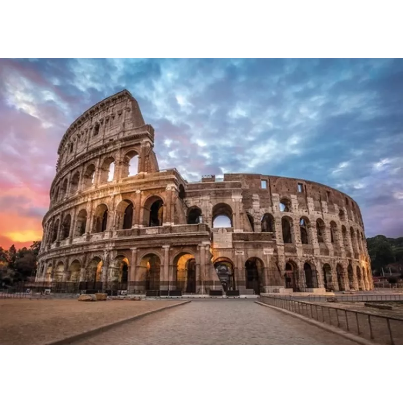 Clementoni Coliseum Sunrise dėlionė, 3000 dalių, Pastatai, 10 m.