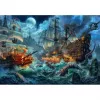 Dėlionė Clementoni Pirates Battle 1000 dalių