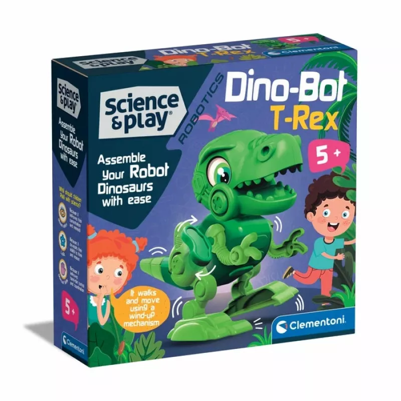 Clementoni Science & Play Dino Bot T-Rex Junior – Robotinis dinozauras