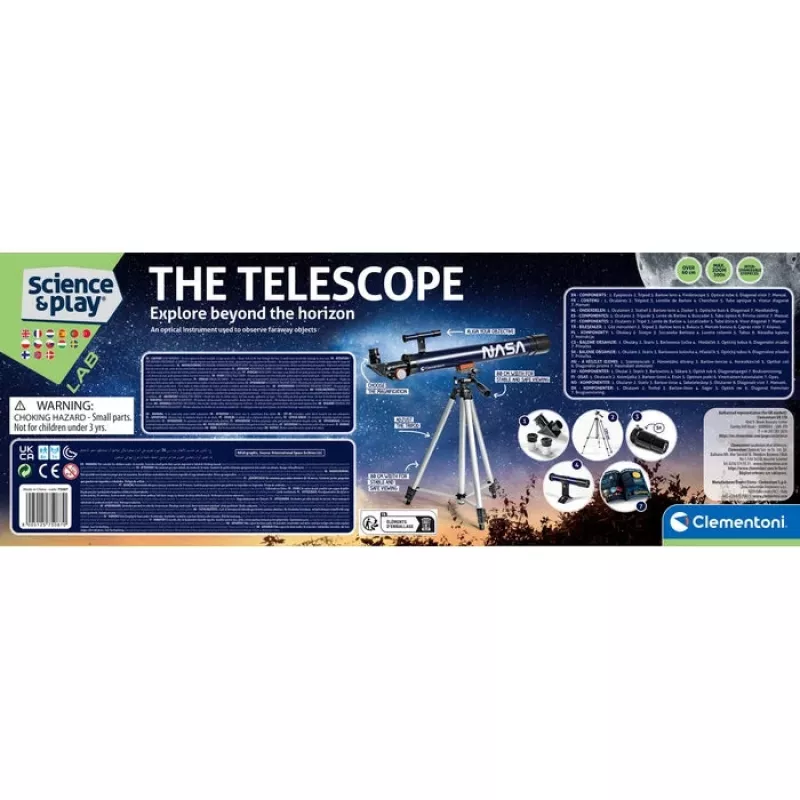 Clementoni Science & Play 75087 teleskopas