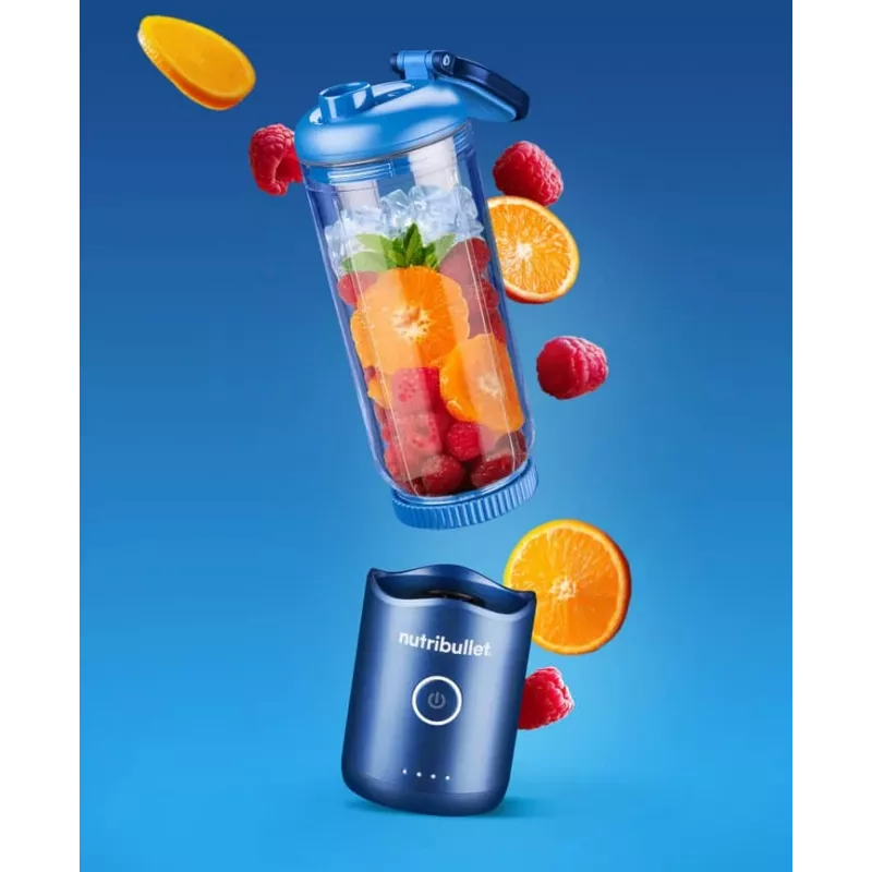 Nešiojamas trintuvas NutriBullet NBP013BL, 0,59 L, mėlynas