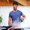 Polti Vaporella Quick & Comfort QC120 lygintuvas su garu Nerūdijančio plieno padas 2200 W Juoda, Turkio, Balta