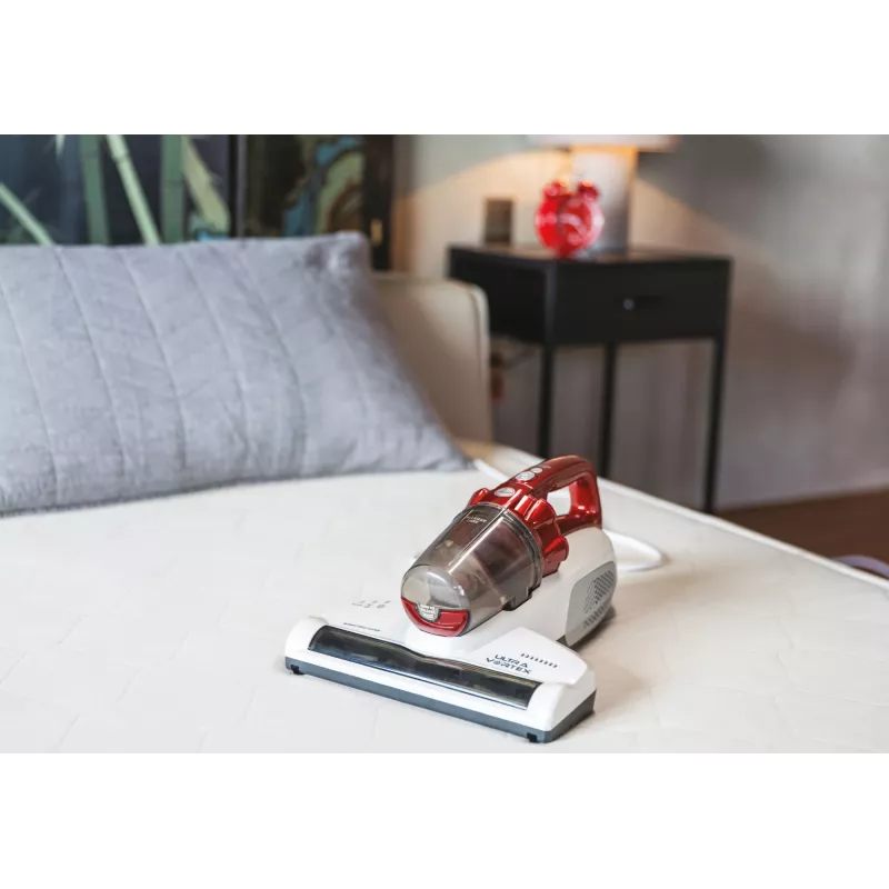 Nešiojamas siurblys Hoover Ultra Vortex MBC500UV 011 su UV-C lempa, raudonas