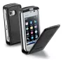 Cellularline FLAP ESSENTIAL dėklas Samsung Galaxy S2 I9100, juodas