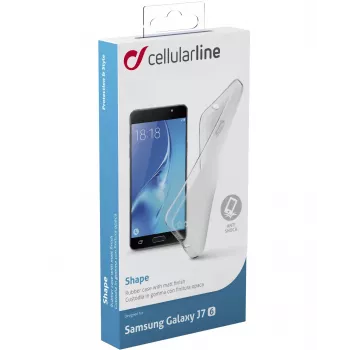Cellularline Shape dangtelis Samsung Galaxy J7 (2016) skaidrus