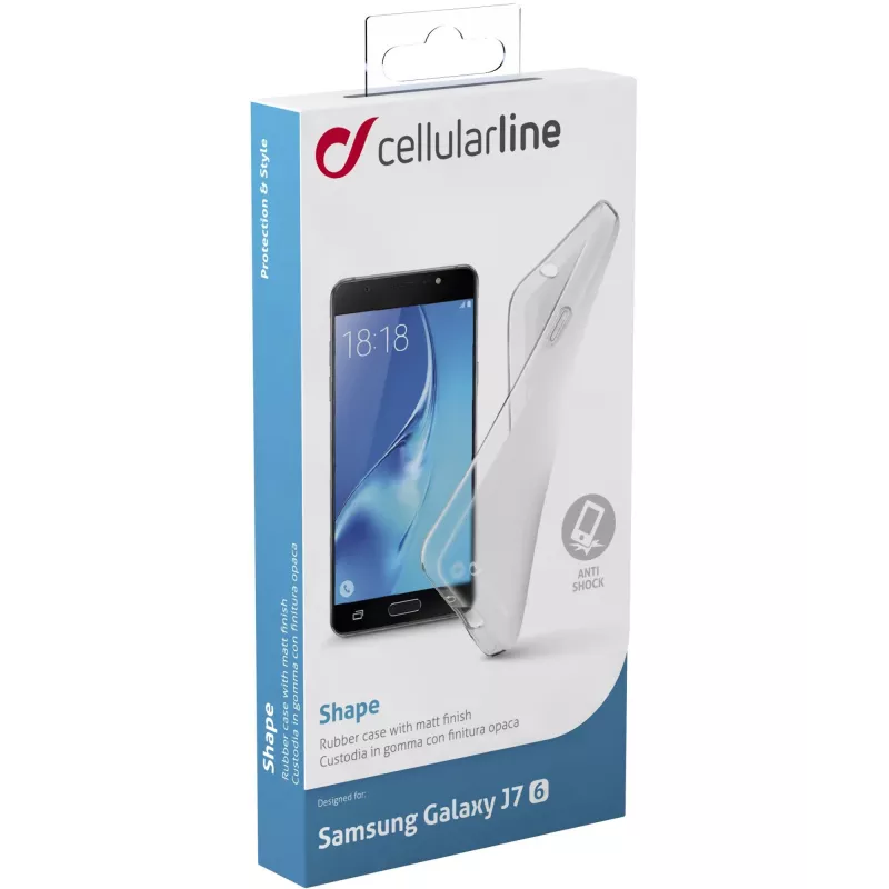 Cellularline Shape dangtelis Samsung Galaxy J7 (2016) skaidrus