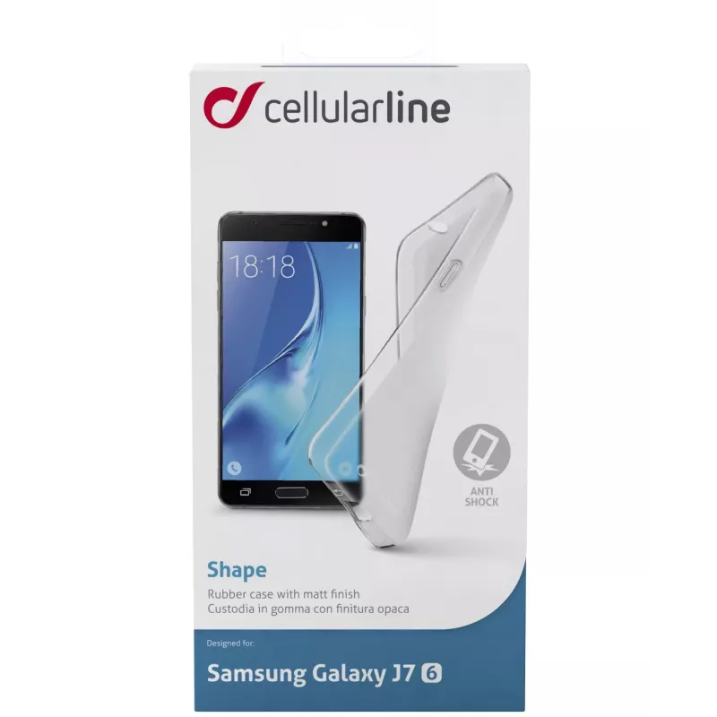 Cellularline Shape dangtelis Samsung Galaxy J7 (2016) skaidrus