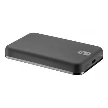 Cellularline MAG 5000 belaidis powerbank su MagSafe 5000 mAh juodas