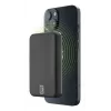 Cellularline MAG 5000 belaidis powerbank su MagSafe 5000 mAh juodas