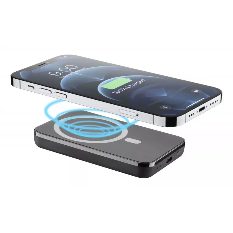 Cellularline MAG 5000 belaidis powerbank su MagSafe 5000 mAh juodas