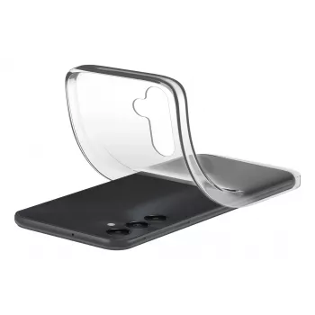 Cellularline Soft - Samsung Galaxy A15 5G minkštas guminis dėklas, skaidrus