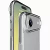 Cellularline Clear Protect kietas dėklas su guminiais kraštais iPhone Air