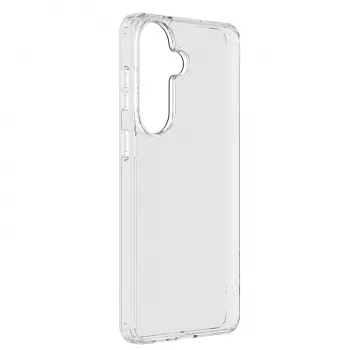 Cellularline Clear Protect - Galaxy S26+ kietas dėklas su guminiais kraštais