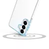 Cellularline Clear Protect - Galaxy S26+ kietas dėklas su guminiais kraštais