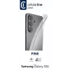 Cellularline Fine dėklas Galaxy S26 – skaidrus, itin plonas minkštas guminis dėklas