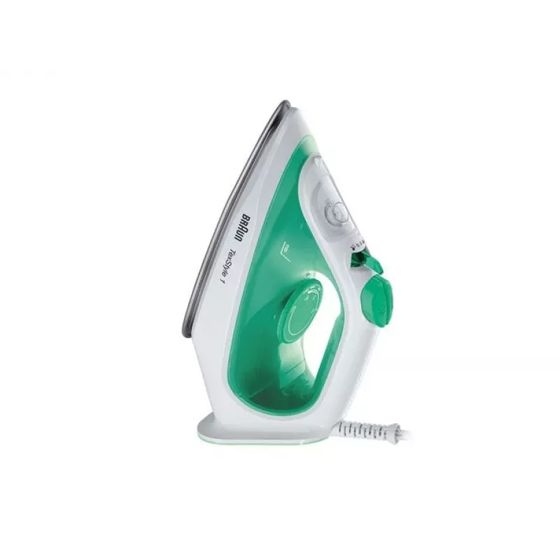 Braun TexStyle 1 SI 1040 GR garinis lygintuvas, keraminis padas, 2000 W, žalia, balta