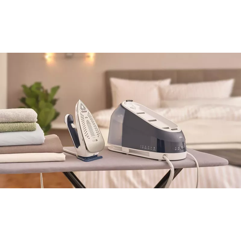 Garų lygintuvas Braun CareStyle 5 IS5245BL 2400 W 2 L Eloxal padas Mėlynas