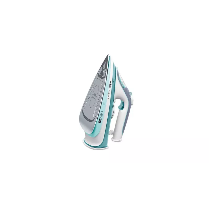Braun TexStyle 3 SI 5017 GR Garinis lygintuvas, keraminis padas, 2700 W, pilka, turkio, balta