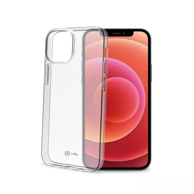 Celly GELSKIN Apple iPhone 13 dėklas, skaidrus, 15,5 cm (6,1 inch)