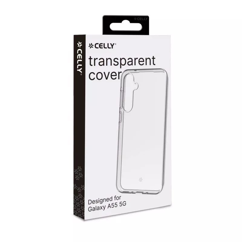 Celly GELSKIN dėklas Samsung Galaxy A55 5G, skaidrus