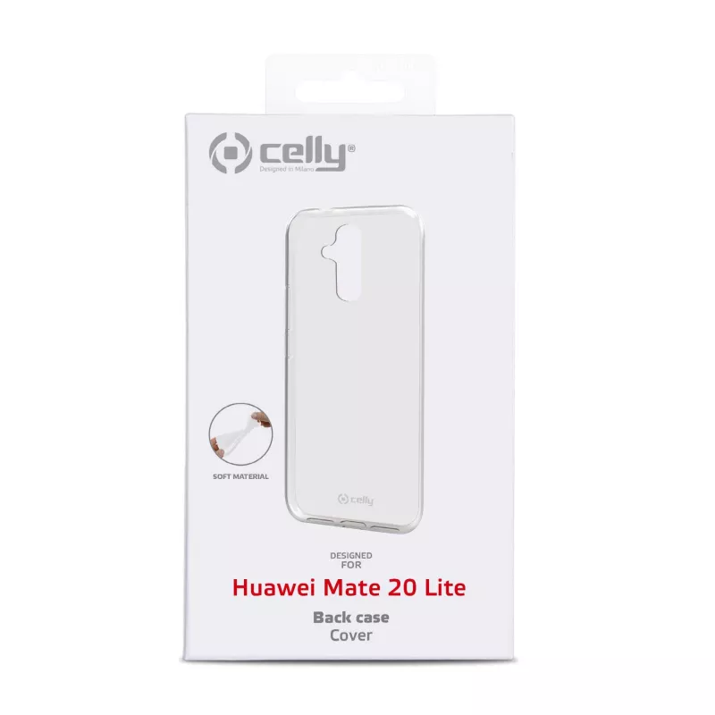 Celly Gelskin dėklas mobiliesiems telefonams 16 cm (6.3 colio) permatomas
