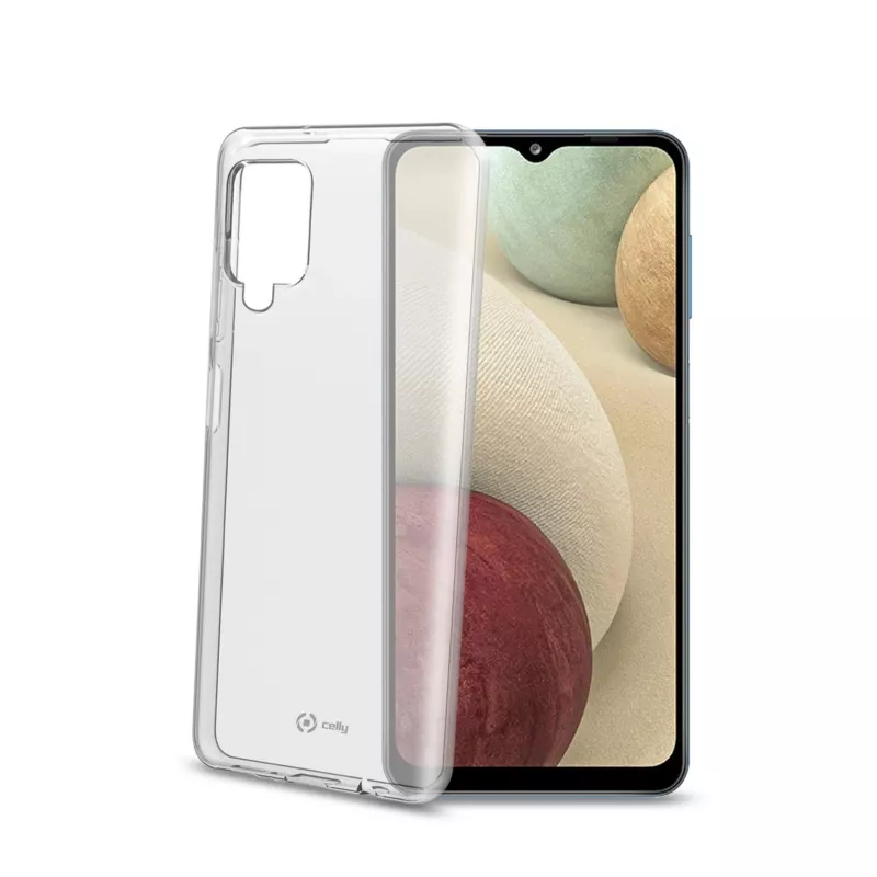Celly Gelskin dėklas Samsung Galaxy A12 permatomas 16,5 cm (6,5 inch)