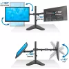 Techly ICA-LCD 2524 monitorio laikiklis / stovas 81,3 cm (32 inch) stalas Juodas