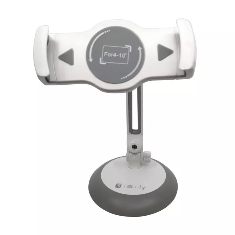 Techly Universal Desktop stovas išmaniesiems telefonams ir planšetėms iki 10 colių