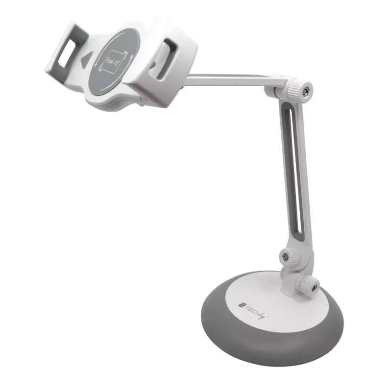 Techly Universal Desktop stovas išmaniesiems telefonams ir planšetėms iki 10 colių