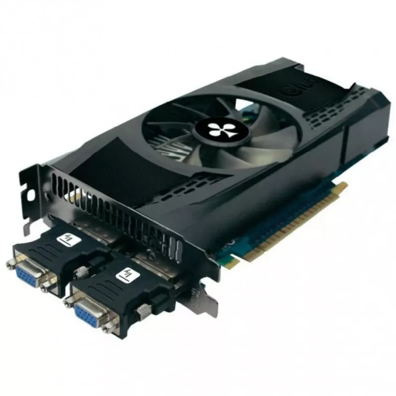 Techly DVI vyriška / VGA moteriška analoginė vaizdo adapteris juodas, DVI-A, VGA