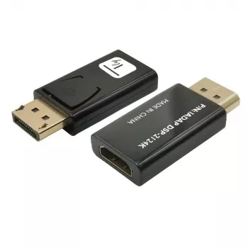 Techly IADAP DSP-2124K keitiklis iš DisplayPort į HDMI, juodas