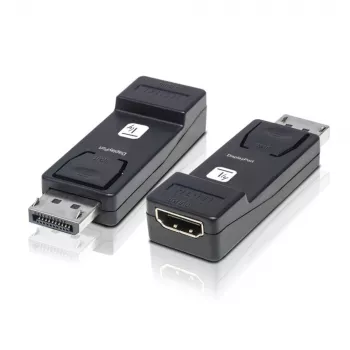 Techly IADAP DSP-2124K3 pasyvus vaizdo keitiklis iš DisplayPort į HDMI