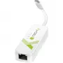 Techly USB 3.1 Type-C į RJ45 Gigabit Ethernet adapteris, baltas