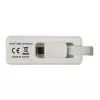 Techly USB 3.1 Type-C į RJ45 Gigabit Ethernet adapteris, baltas