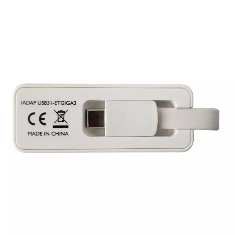 Techly USB 3.1 Type-C į RJ45 Gigabit Ethernet adapteris, baltas