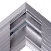 Dataflex Addit kabelių apsauga - kampinė jungtis 482, sidabrinė, aliuminis, 500 kg, 2 cm, 203 mm, 305 mm
